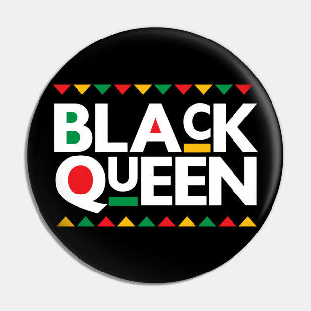 Black Queen, Black Women, Black Girl Magic, Afrocentric Pin by UrbanLifeApparel