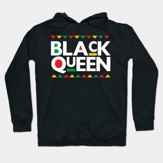 Black Queen, Black Women, Black Girl Magic, Afrocentric Hoodie by UrbanLifeApparel