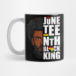 Juneteenth, Black King, Black Father, Black Man, Balck Lives Matter Mug
