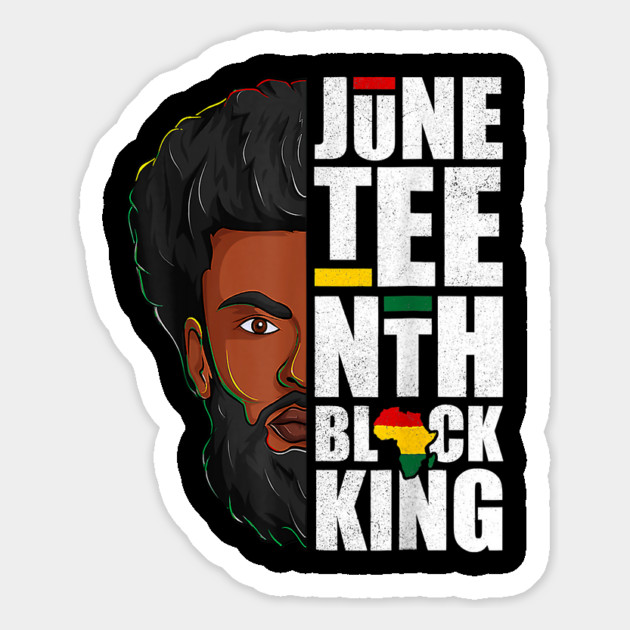 Juneteenth, Black King, Black Father, Black Man, Balck Lives Matter Magnet by UrbanLifeApparel