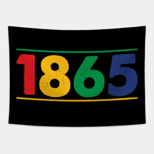 1865, Juneteenth, Black History, Black Lives Matter Tapestry