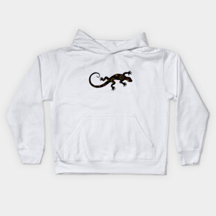 Sun spiral Lizard Kids Hoodie