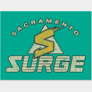 Sacramento Surge 1991 Posters and Art