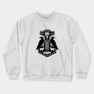 Norse Thor's Hammer Crewneck Sweatshirt