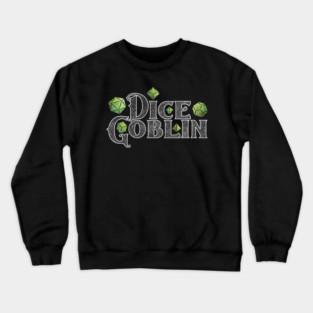 Dice Goblin Forest Green Dice Crewneck Sweatshirt