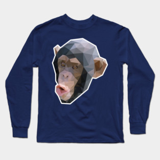 Poly Chimp Long Sleeve T-Shirt