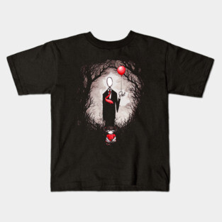 Slender Man Kids T-Shirt