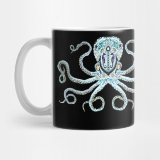 Octopus Sugar Skull Mug