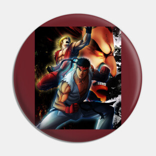 Street fighters Pin