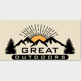 Great outdoors Posters and Art