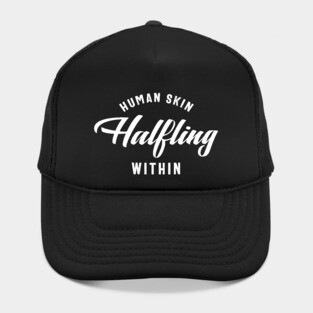 Human Skin Halfling Within Gaming Guy RPG Hat