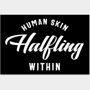 Human Skin Halfling Within Gaming Guy RPG Posters and Art