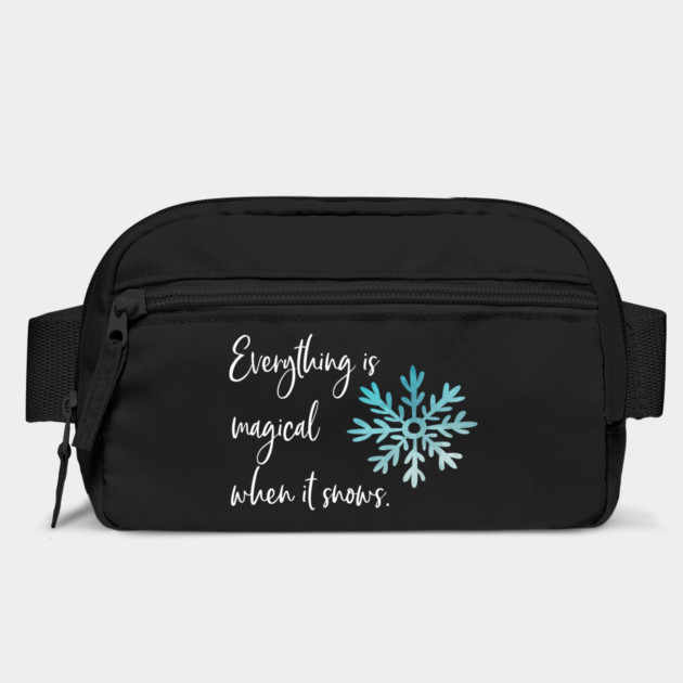 Everything is magical when it snows by Stars Hollow Mercantile