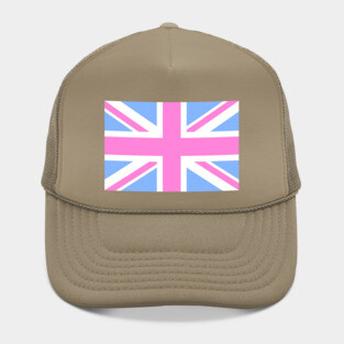 Union Jack Baby Pink Hat