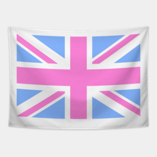 Union Jack Baby Pink Tapestry