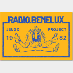 Radio Benelux / 80s Rock Radio Station Posters and Art
