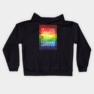 Trans Rights Are Human Rights 2022 Kids Hoodie