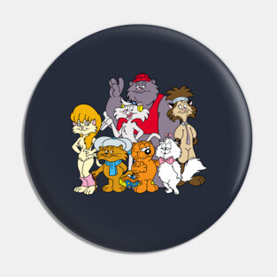 Heathcliff & the Catillac Cats Pin