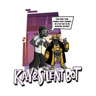 Kay & Silent Bot T-Shirt