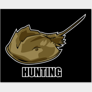 Hunting Horseshoe Crab Posters and Art