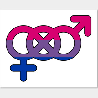 Bisexual Pride Posters and Art