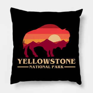 Yellowstone National Park Pillow