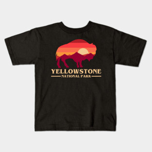 Yellowstone National Park Kids T-Shirt