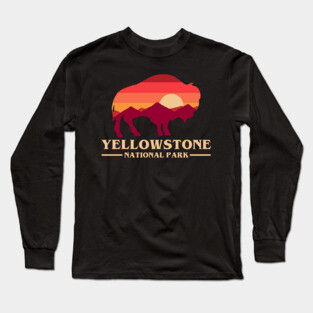 Yellowstone National Park Long Sleeve T-Shirt