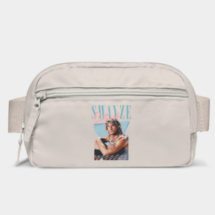 Patrick Swayze ∆ 90s Styled Retro Graphic Design Bag