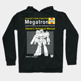 Megatron Haynes Manual Transformers Hoodie