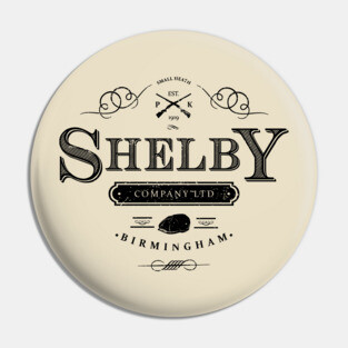 Shelby Company Ltd Logo Peaky Blinders Pin