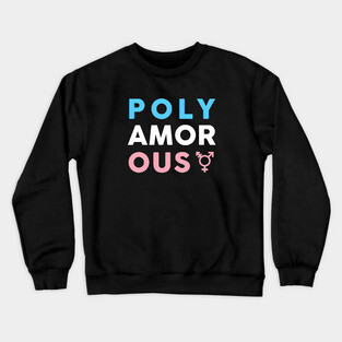 Polyamorous Transgender Crewneck Sweatshirt