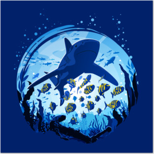 Shark Posters and Art