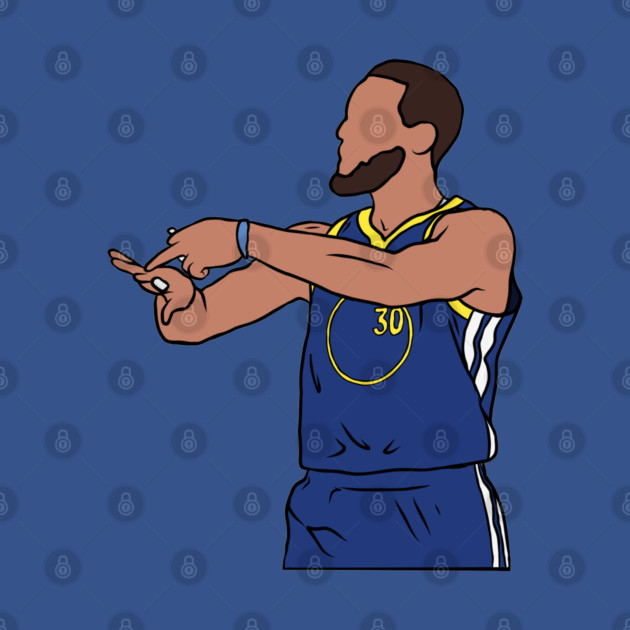 Steph Curry Rings Celebration Steph Curry Pin TeePublic