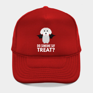 Bichon Frise Halloween Trick or Treat Hat