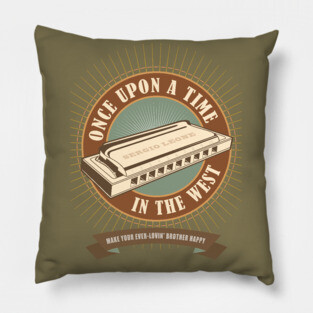 Once Upon a Time in the West - Alternative Movie Poster Pillow