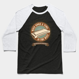 Once Upon a Time in the West - Alternative Movie Poster Baseball T-Shirt