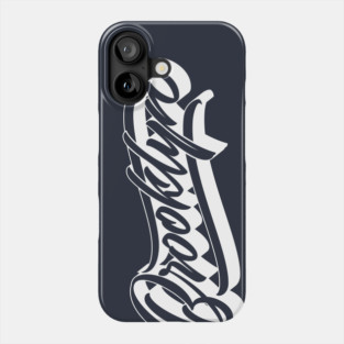 Brooklyn hand made original lettering Phone Case