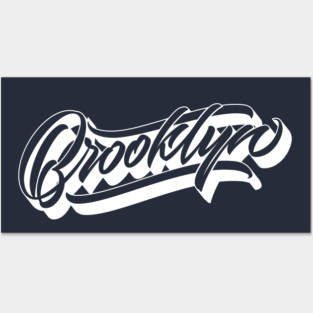 Brooklyn hand made original lettering Posters and Art