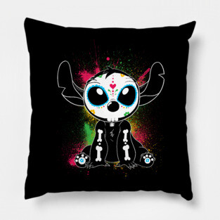 Calavera Stitch Pillow