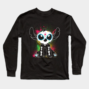 Calavera Stitch Long Sleeve T-Shirt