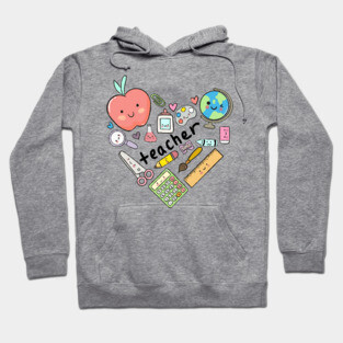 Teaching is a work of heart Hoodie