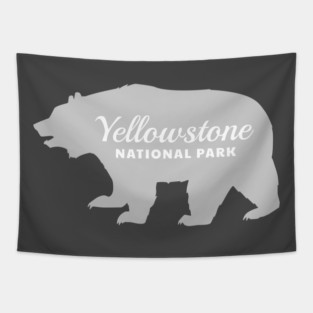 Yellowstone National Park Bear Tapestry