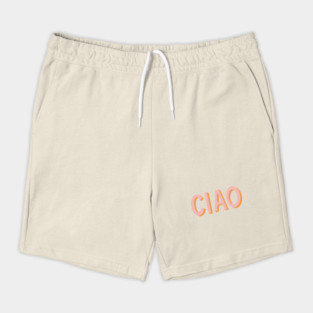 Ciao Hand Lettering Shorts
