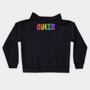 Queer. Kids Hoodie