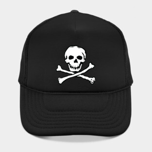 Classic Skull and Bones Pirate Flag Death Head Hat