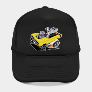 FULL CHARGE Yellow 69 Charger Hat