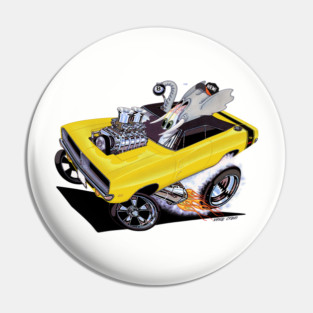 FULL CHARGE Yellow 69 Charger Pin