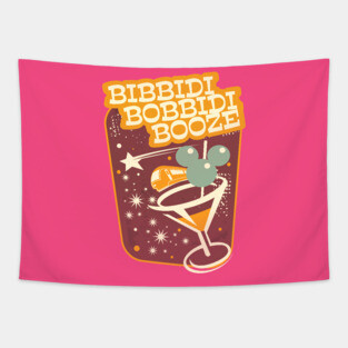 Bibbidi Bobbidy Booze Tapestry