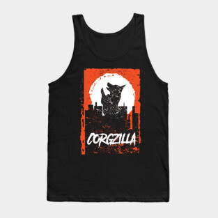 Watch Out It's Corgzilla Tank Top